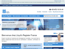 Tablet Screenshot of lrqa.fr