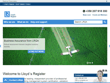 Tablet Screenshot of lrqa.fi