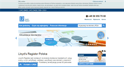 Desktop Screenshot of lrqa.pl