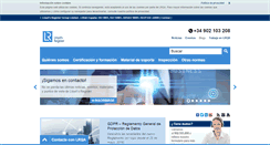 Desktop Screenshot of lrqa.es