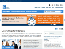 Tablet Screenshot of id.lrqa.com